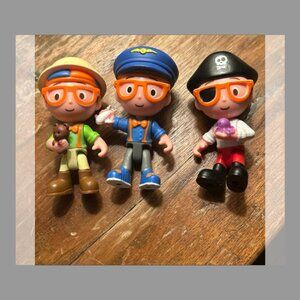 Blippi Toy Figure, mini blippi toy lot